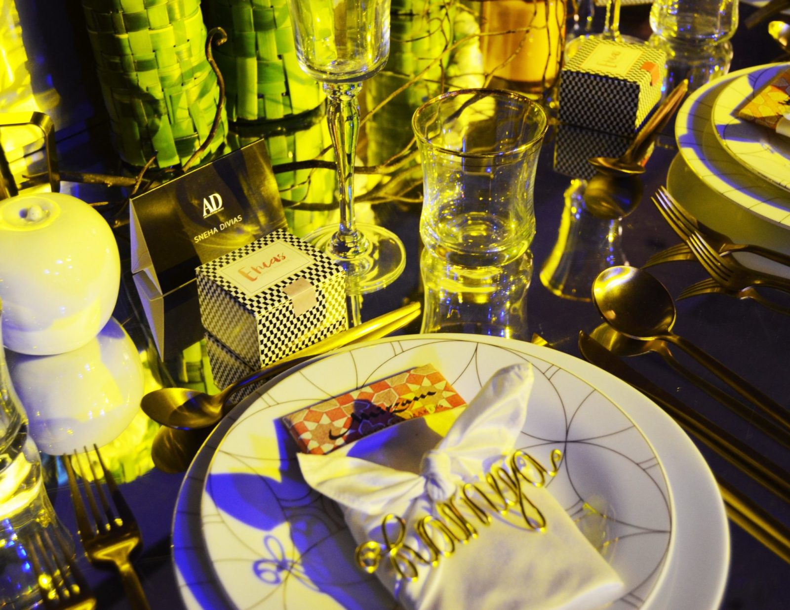 Sneha Divias Atelier - Architectural Digest - The Art of Dining