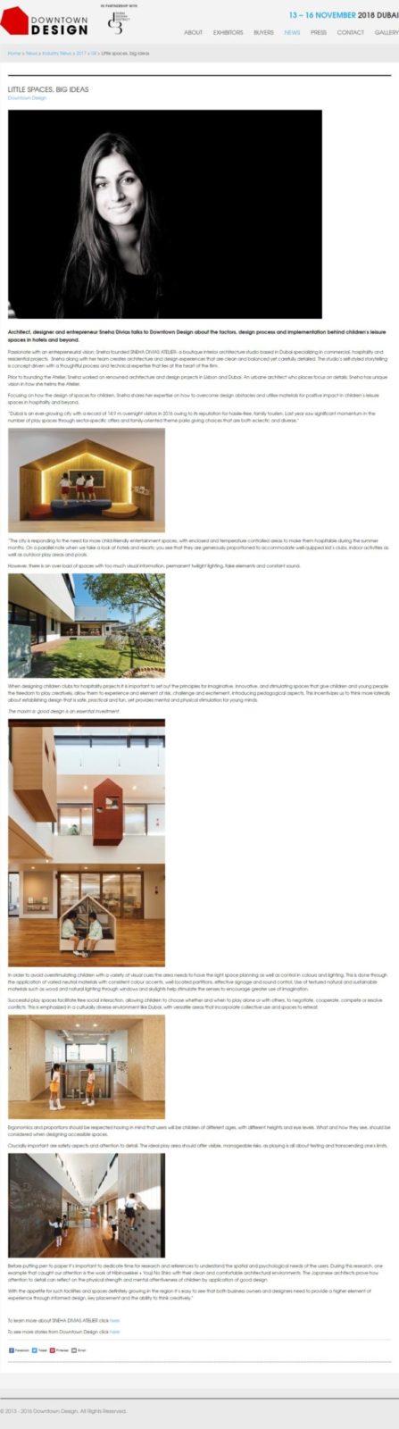 Sneha Divias Atelier - Downtown Design