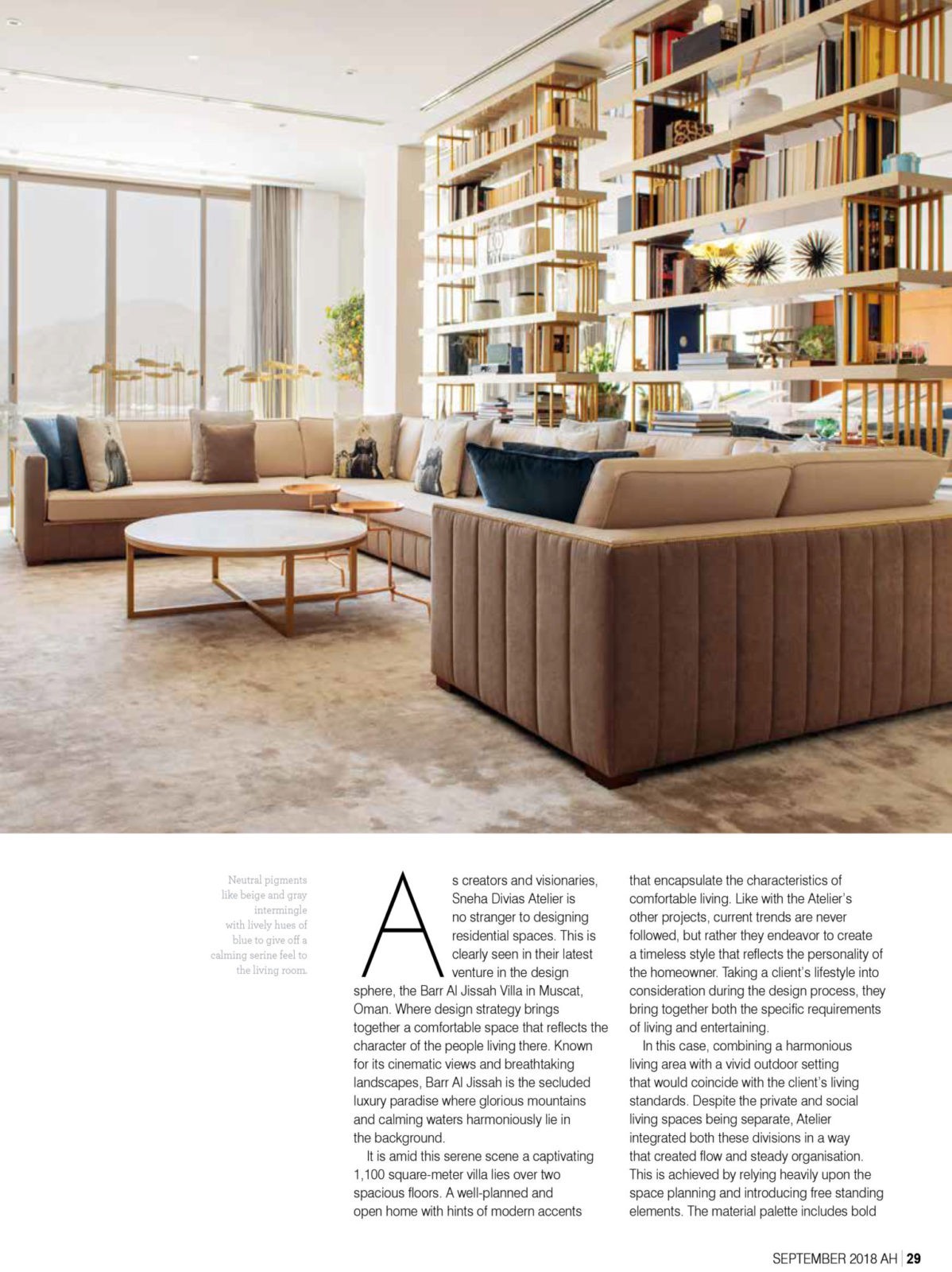 Sneha Divias Atelier -Arabian Homes Villa Bar Al Jissah